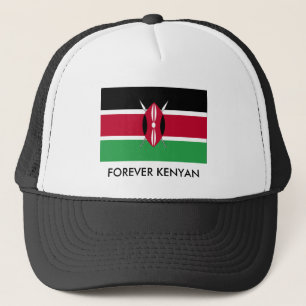 kenya_flag02, FÜR IMMER KENYAN Truckerkappe