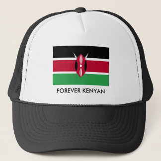 kenya_flag02, FÜR IMMER KENYAN Truckerkappe