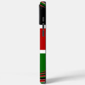 Kenya Flag Art - Patriotic & Modern Design Case-Mate iPhone Hülle (Rückseite / Links)