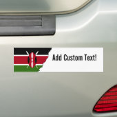 Kenya Flag Autoaufkleber (Auf Auto)