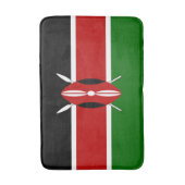 Kenya Flag Badematte (Vorderseite Vertikal)