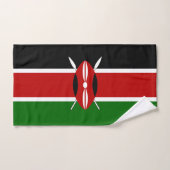 Kenya Flag Badhandtuch Set (Handtuch)