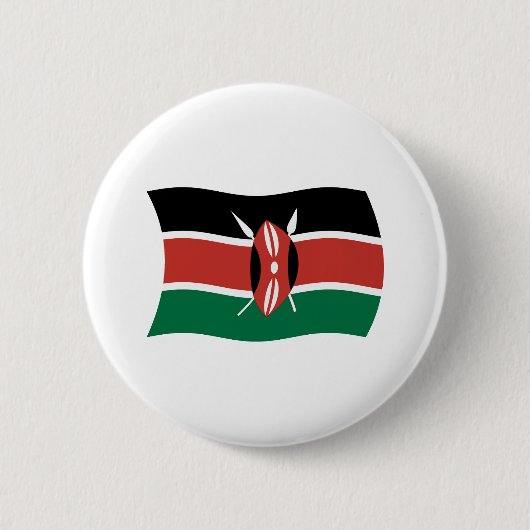 Kenya Flag Button (Vorderseite)