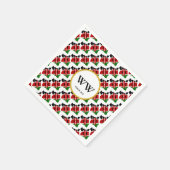 KENYA Flag Celebration Birthday Heritage Party Serviette (Ecke)