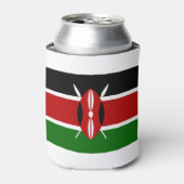 Kenya Flag Dosenkühler (Kanne Vorderseite)