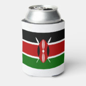 Kenya Flag Dosenkühler (Kanne Rückseite)