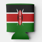 Kenya Flag Dosenkühler (Rückseite)