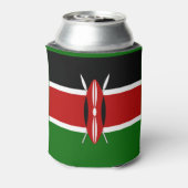 Kenya Flag Dosenkühler (Kanne Rückseite)