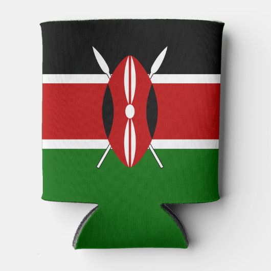 Kenya Flag Dosenkühler (Vorderseite)