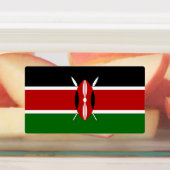 Kenya Flag Etiketten (Befestigt)