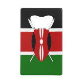 Kenya Flag Geldbeutel Flaschenöffner (Rückseite)