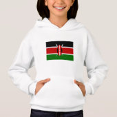 Kenya Flag Hoodie (Vorderseite)