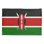 Kenya Flag Kissenbezug (Rückseite)