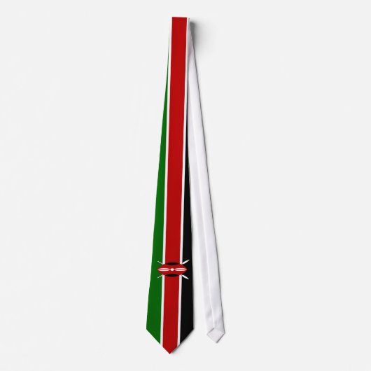 Kenya Flag Krawatte (Vorderseite)