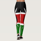 Kenya Flag Leggings (Rückseite)