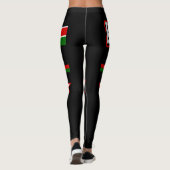 Kenya Flag Leggings (Rückseite)