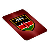 Kenya Flag Magnet (Rechte Seite)