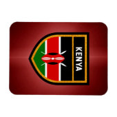 Kenya Flag Magnet (Horizontal)