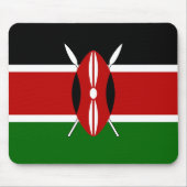 Kenya Flag Mousepad (Vorne)