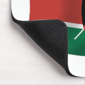 Kenya Flag Mousepad (Ecke)