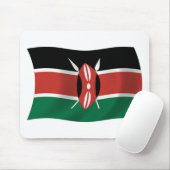 Kenya Flag Mousepad (Mit Mouse)