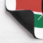 Kenya Flag Mousepad (Ecke)