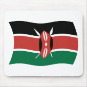Kenya Flag Mousepad (Vorne)