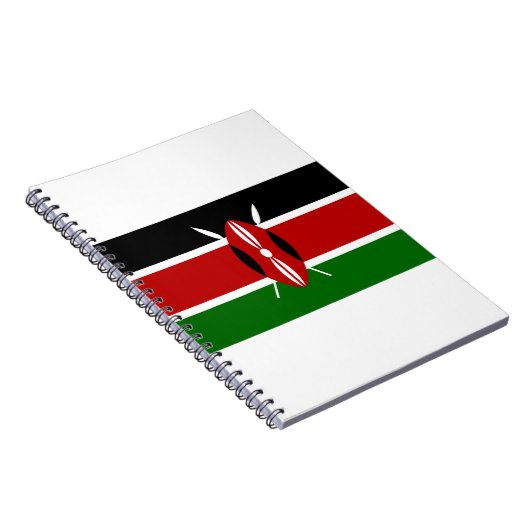 Kenya Flag Notizblock (Rechte Seite)