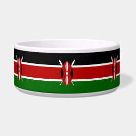 Kenya Flag Pet Bowl Napf