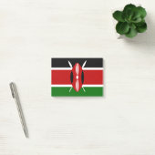 Kenya Flag Post-it Klebezettel (Büro)