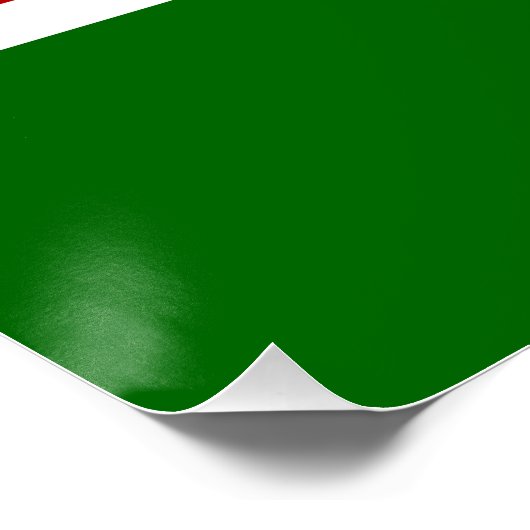 Kenya Flag Poster (Ecke)