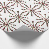 Kenya Flag Radialmuster: Patriotische Kunst & Deko Geschenkpapier (Ecke)