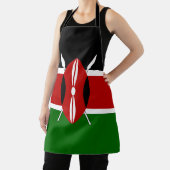 Kenya Flag Schürze (InSitu)