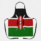 Kenya Flag Schürze (Vorderseite)