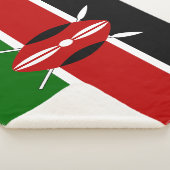 Kenya Flag Sherpadecke (3/4)