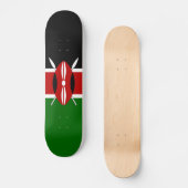 Kenya Flag Skateboard (Vorderseite)