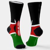 Kenya Flag Socken (Gewinkelt)