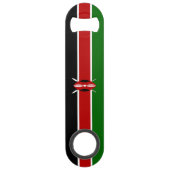 Kenya Flag Speed Flaschenöffner (Rückseite)