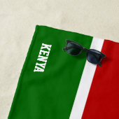 Kenya Flag Splendid Patriotic Strandtuch (Beispiel)