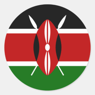 Kenya Flag Sticker