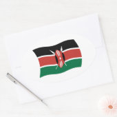 Kenya Flag Sticker (Umschlag)