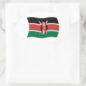 Kenya Flag Sticker (Tasche)