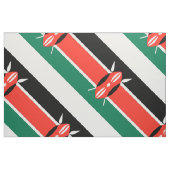 Kenya Flag Stoff (Fat Quarter (45,7 x 55,9 cm))