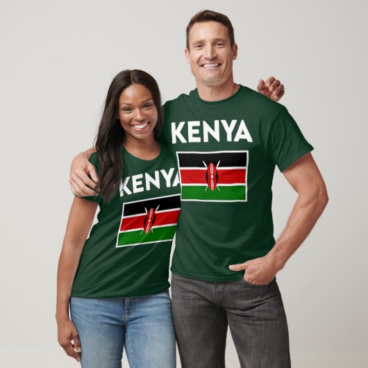Kenya Flag T-Shirt (Unisex)