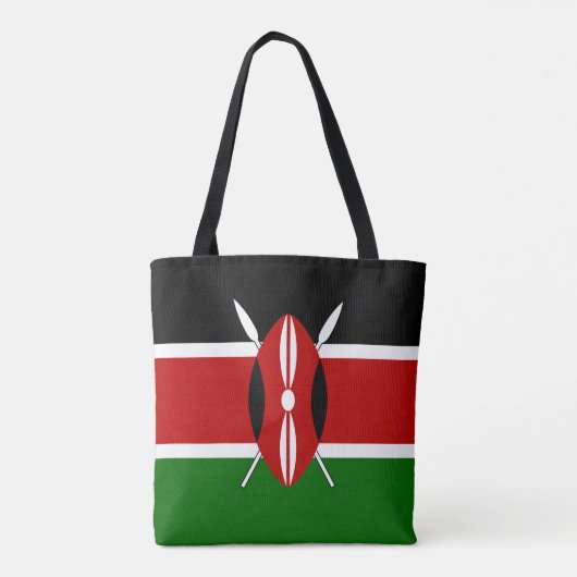 Kenya Flag Tasche (Rückseite)
