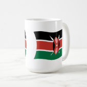 Kenya Flag Tasse (VorderseiteRechts)