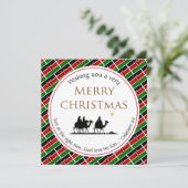 KENYA FLAG Three Wise Men KENYAN Weihnachten (Stehend Vorderseite)