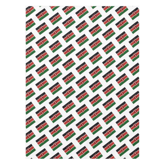 Kenya Flag Tischdecke (Vorderseite)