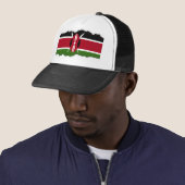 Kenya Flag Truckerkappe (Beispiel)