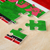 Kenya Flag Tuko Pamoja Puzzle (Seite)